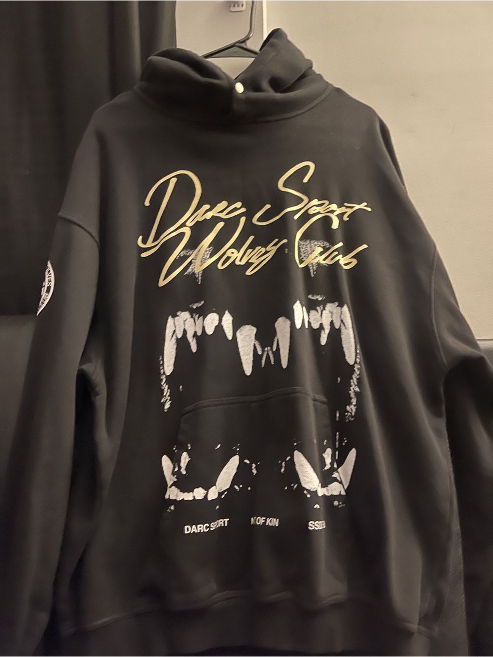 Darc Sport Next of Kin" SSDD Wolves Hoodie LOW SERIAL #25/1000 SZ XL NWOT FIRM